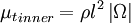 
{\mu_t}_{inner} = \rho l^2 \left| \Omega \right|
